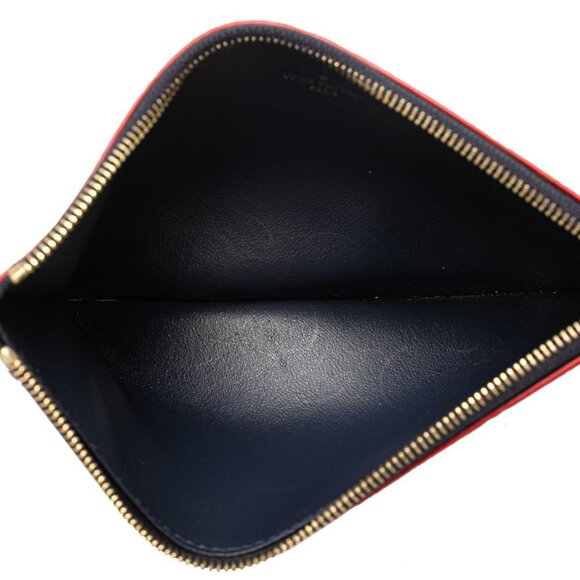 LOUIS VUITTON Navy Monogram Leather Shoulder Bag - Picture 6 of 12